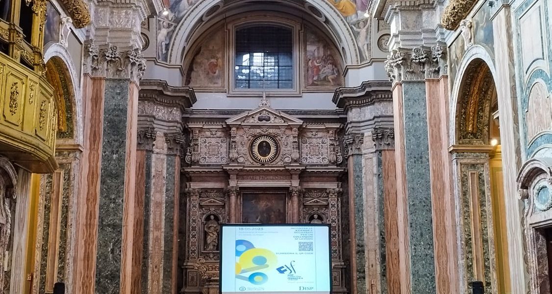 la Chiesa dei SS. Marcellino e Festo con i partecipanti al Career Day