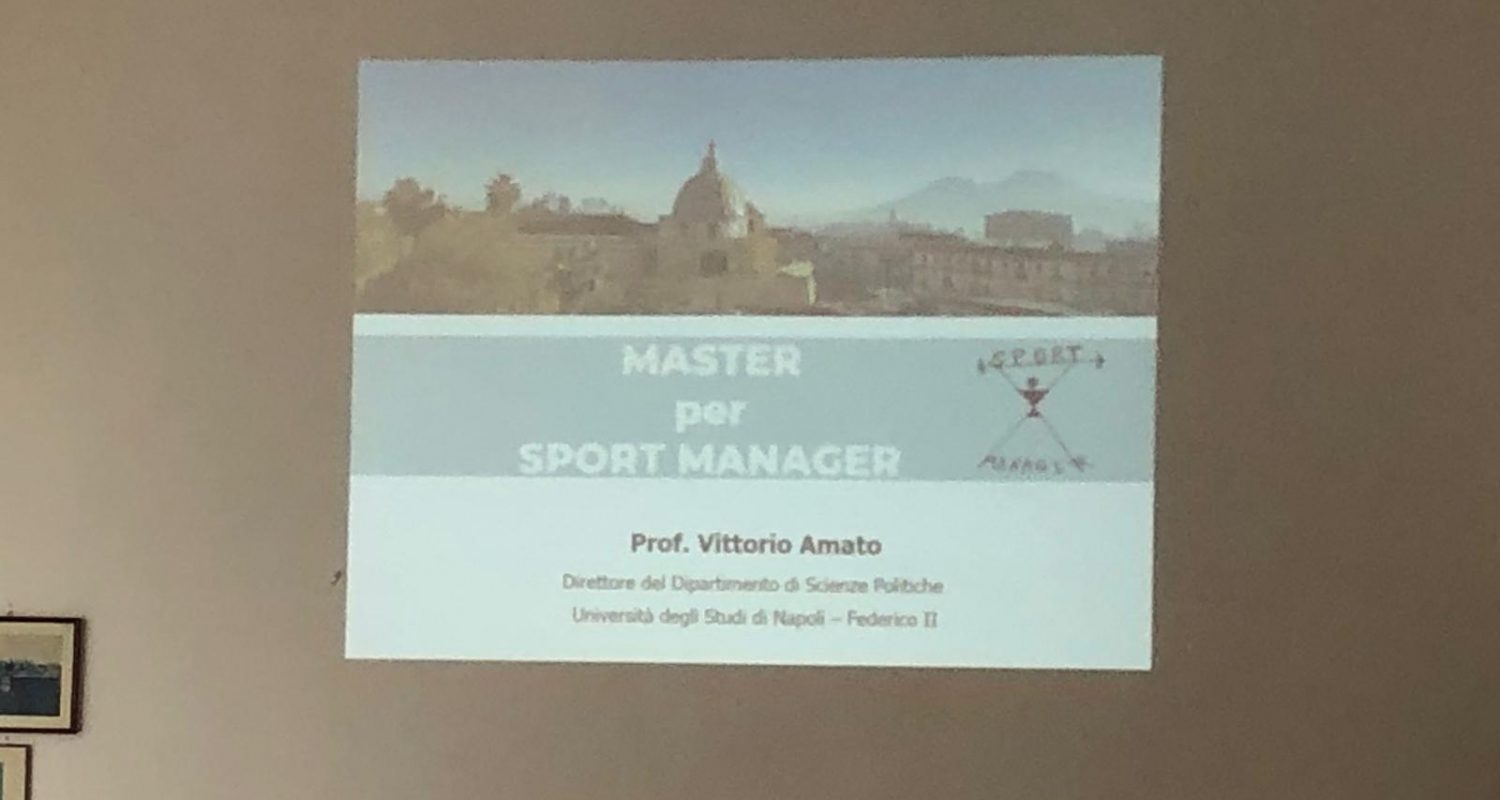 La presentazione a schermo del master