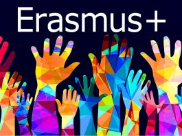 scritta erasmus+